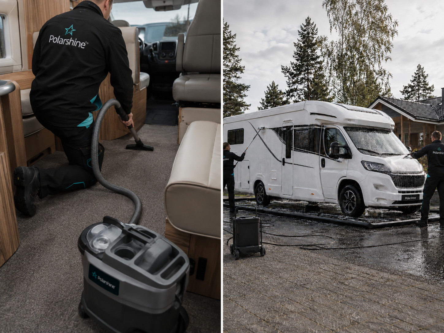 Husbiltvätt utförd av Polarshine