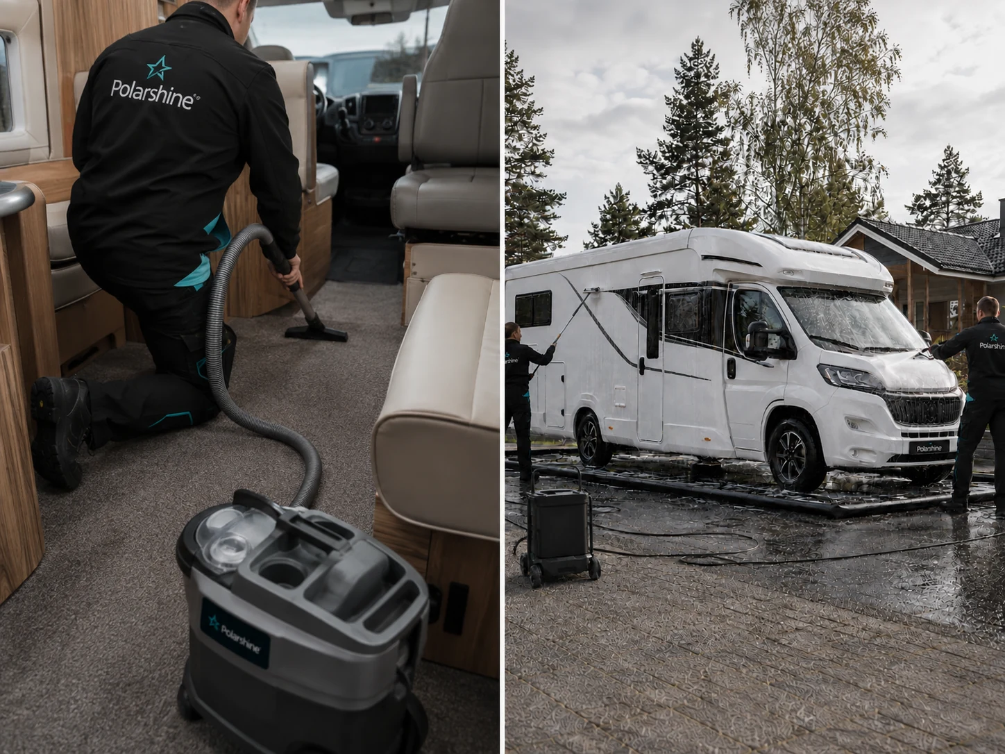 Husbiltvätt utförd av Polarshine